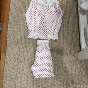 Roller Rabbit Pink Heart Kids Pajama Set